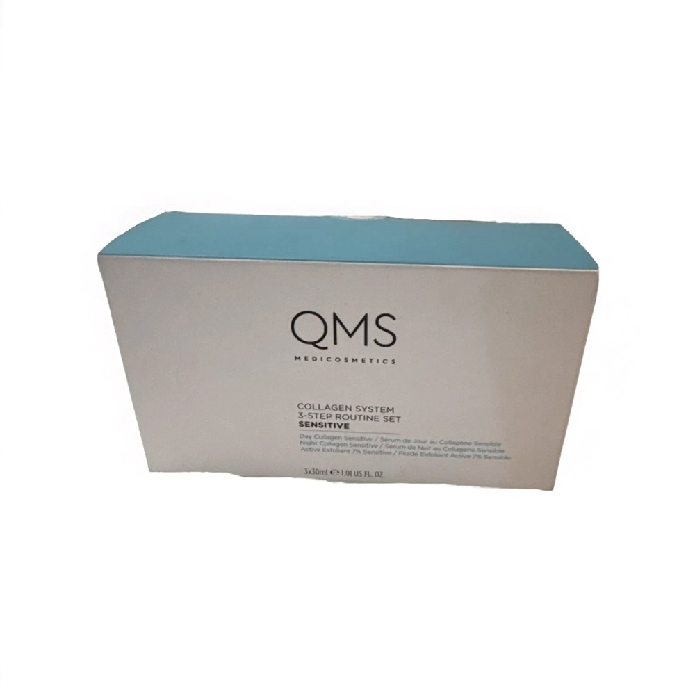 QMS COLLAGEN 3 STEP SYSTEM SENSITIVE NWB Retails $328